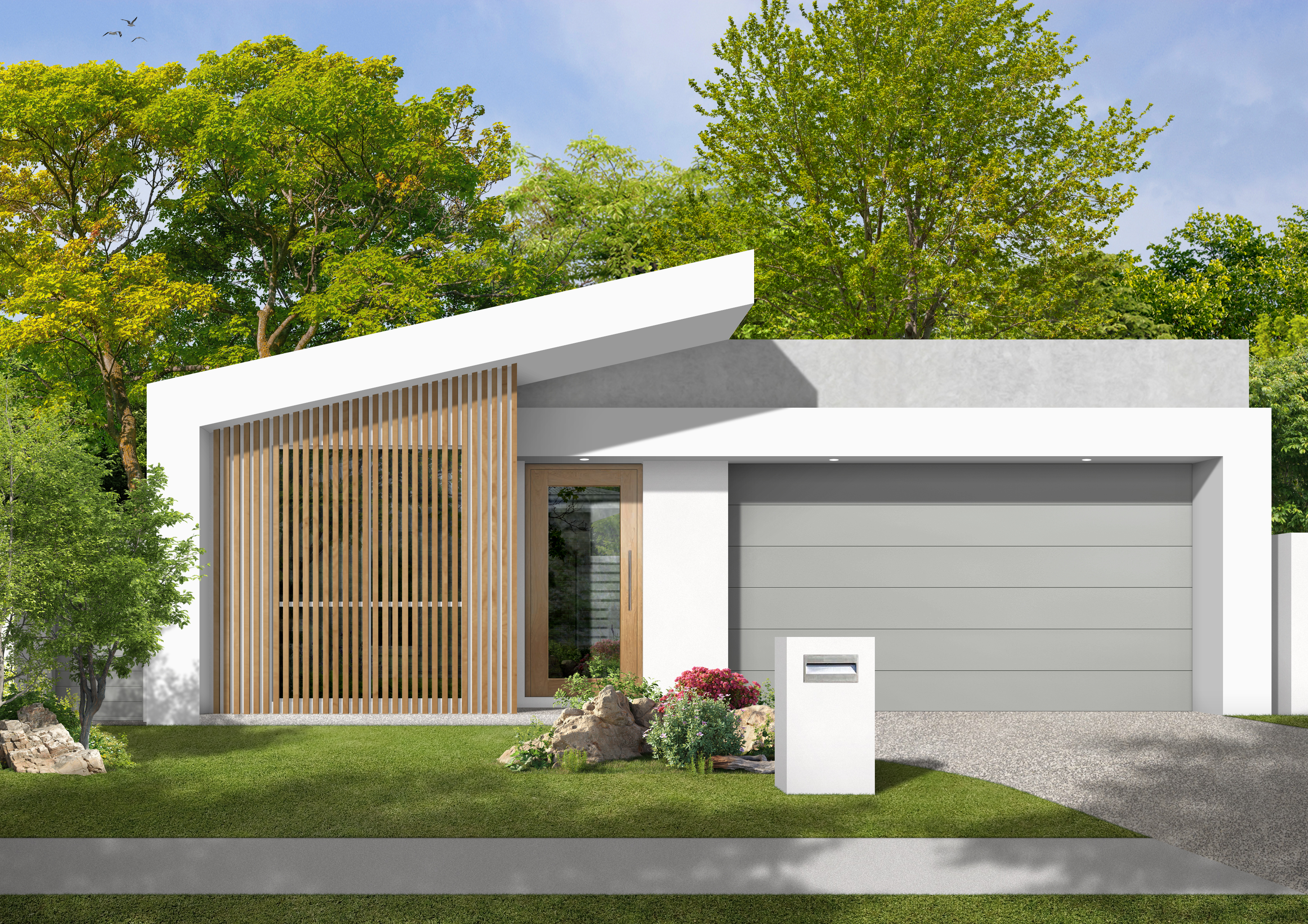 Cambridge home design facade