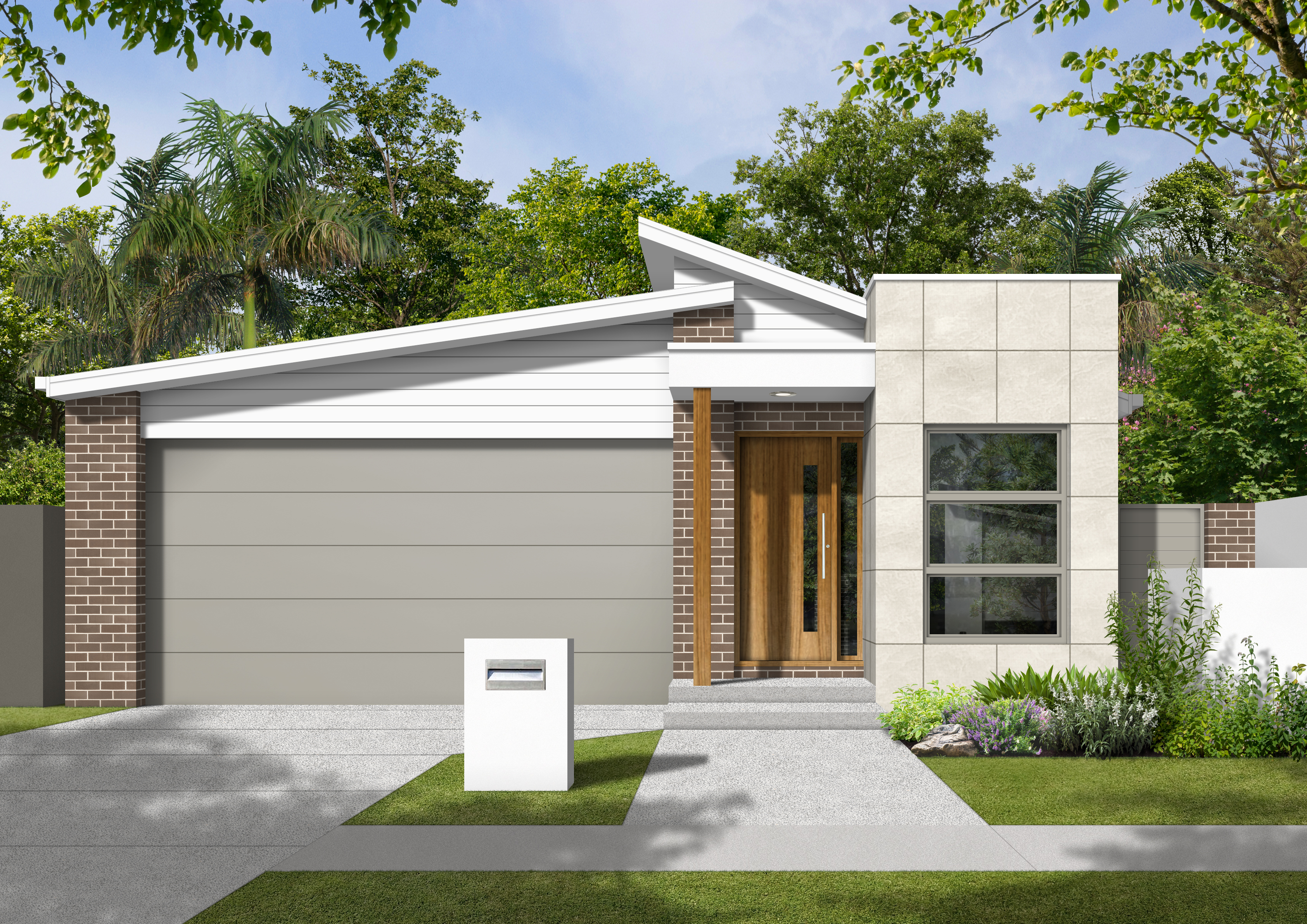 Plantation home design facade