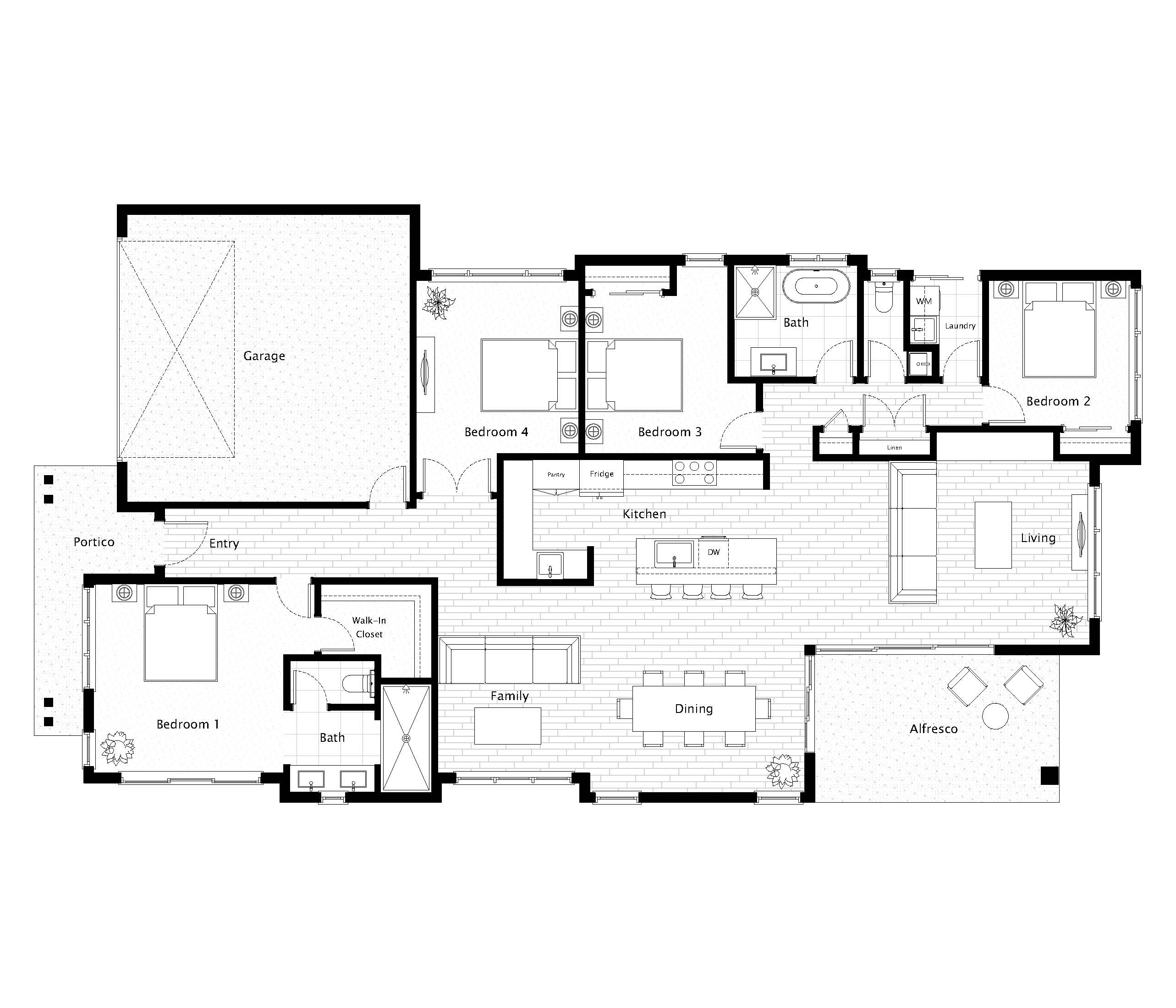 Clearwater floorplan
