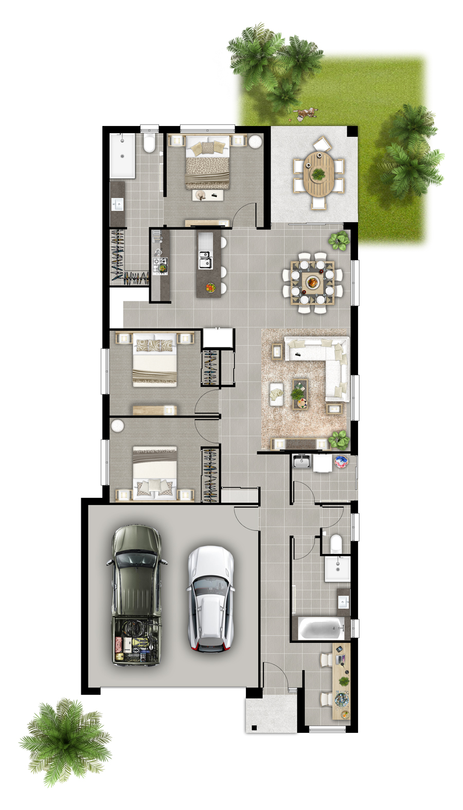 Plantation floorplan